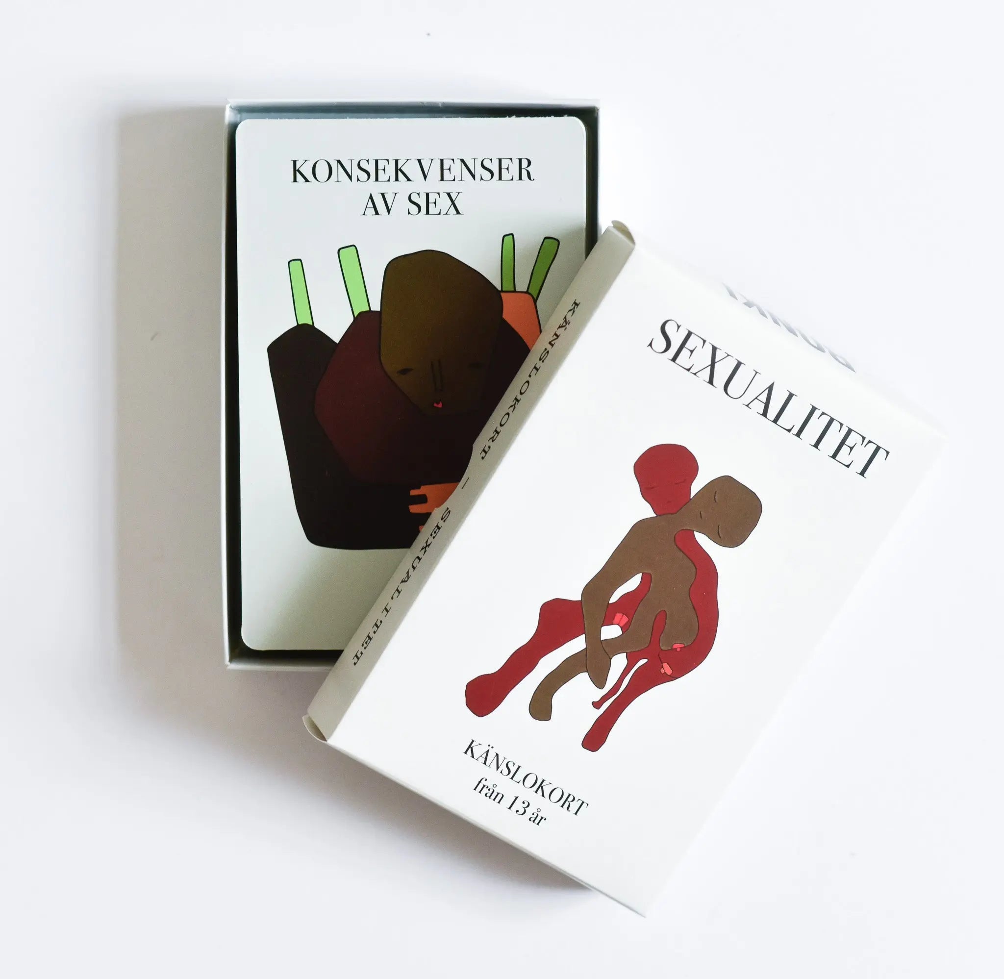 SEXUALITETSKORT - Närhet & respekt – psykologutvecklat samtalsmaterial för barn och familjer | Bonki