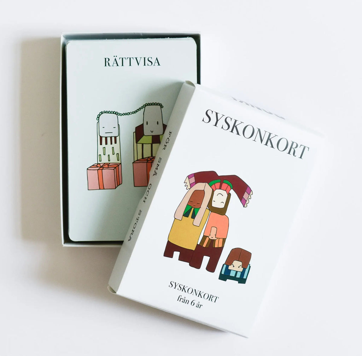 SYSKONKORT - Band för livet – psykologutvecklat samtalsmaterial för barn och familjer | Bonki