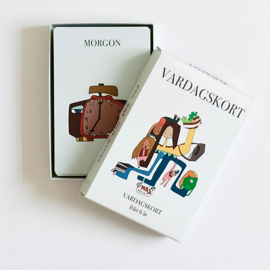 VARDAGSKORT - Färre bråk, mer ro. – psykologutvecklat samtalsmaterial för barn och familjer | Bonki