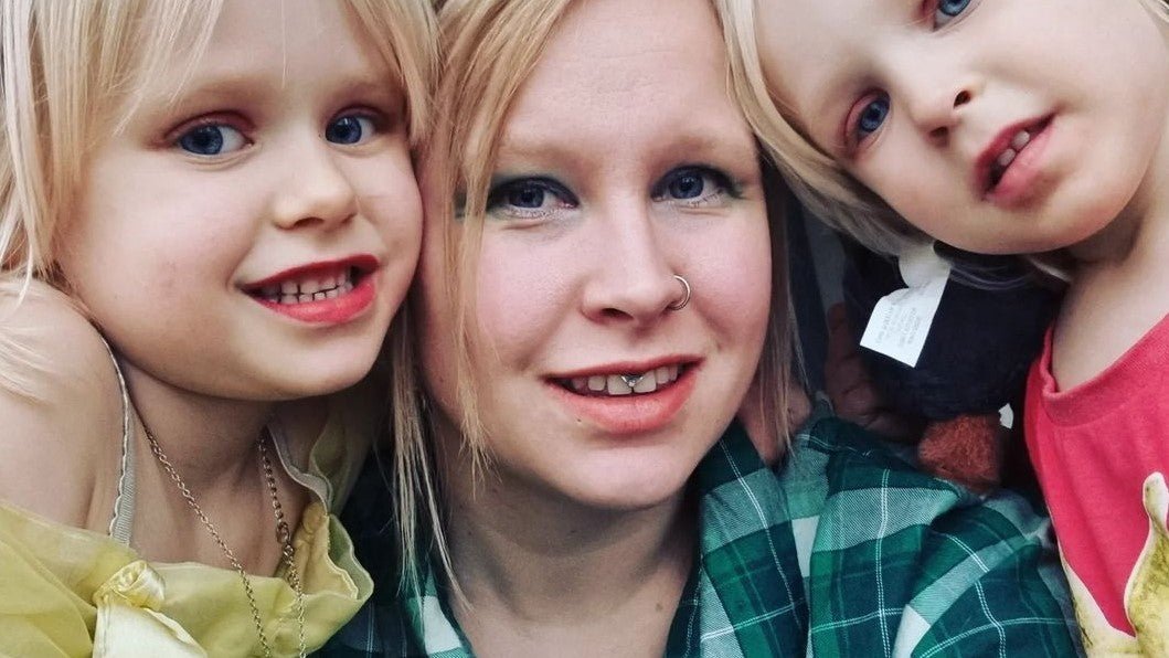 Pernillas barn vet att mamma inte alltid mår så bra - Bonki