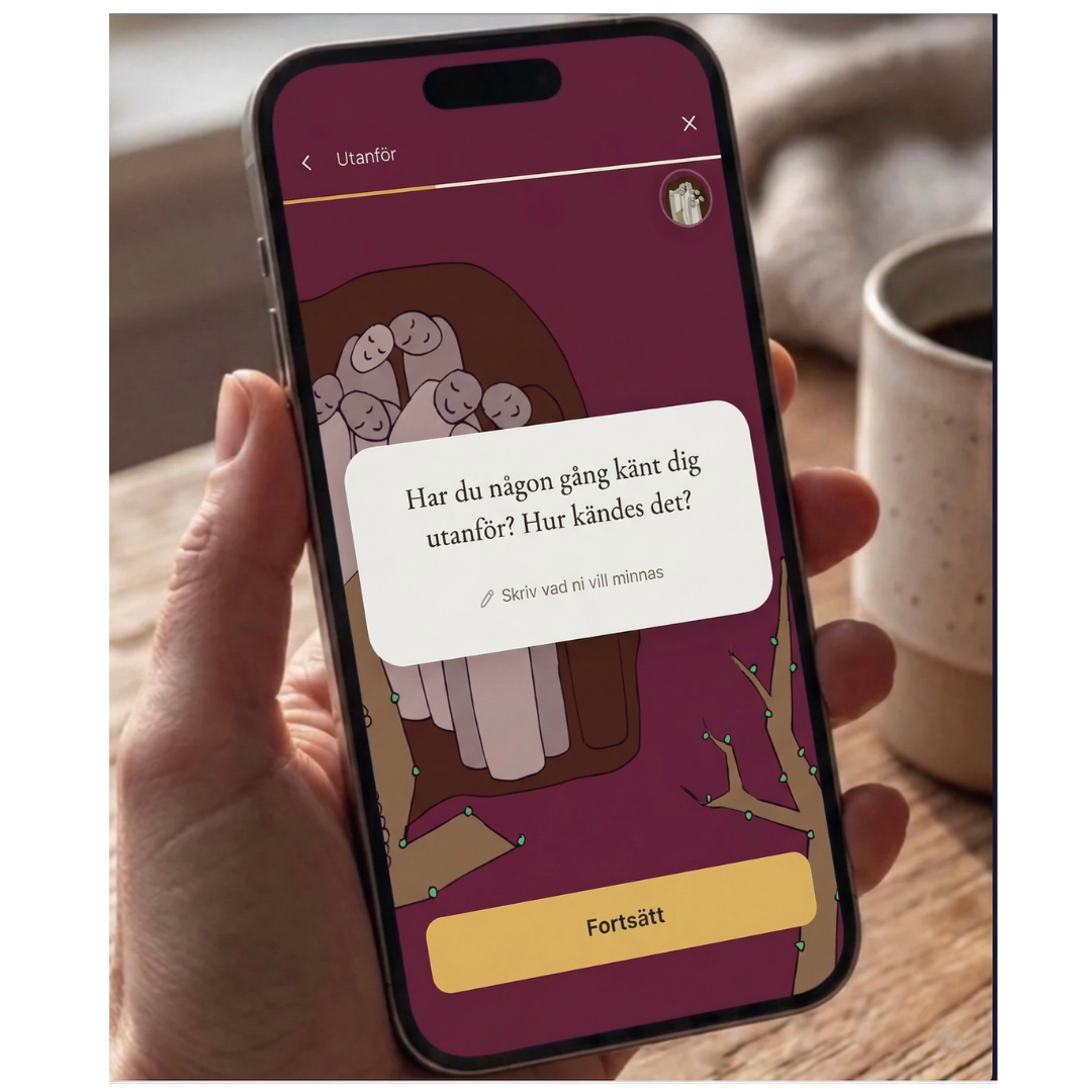 Jag med Andra i Bonki-appen