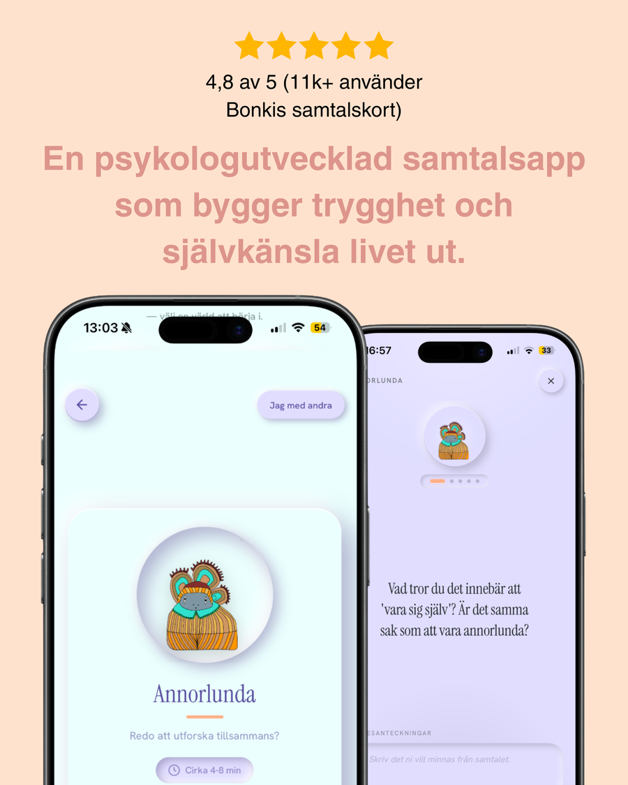 <p>Samtal när <em>stunden finns.</em></p>
