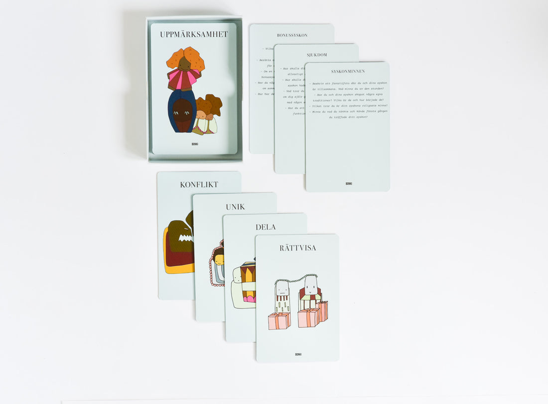 EMOTIONS CARDS &quot;SIBLINGS&quot; - (for the whole family)