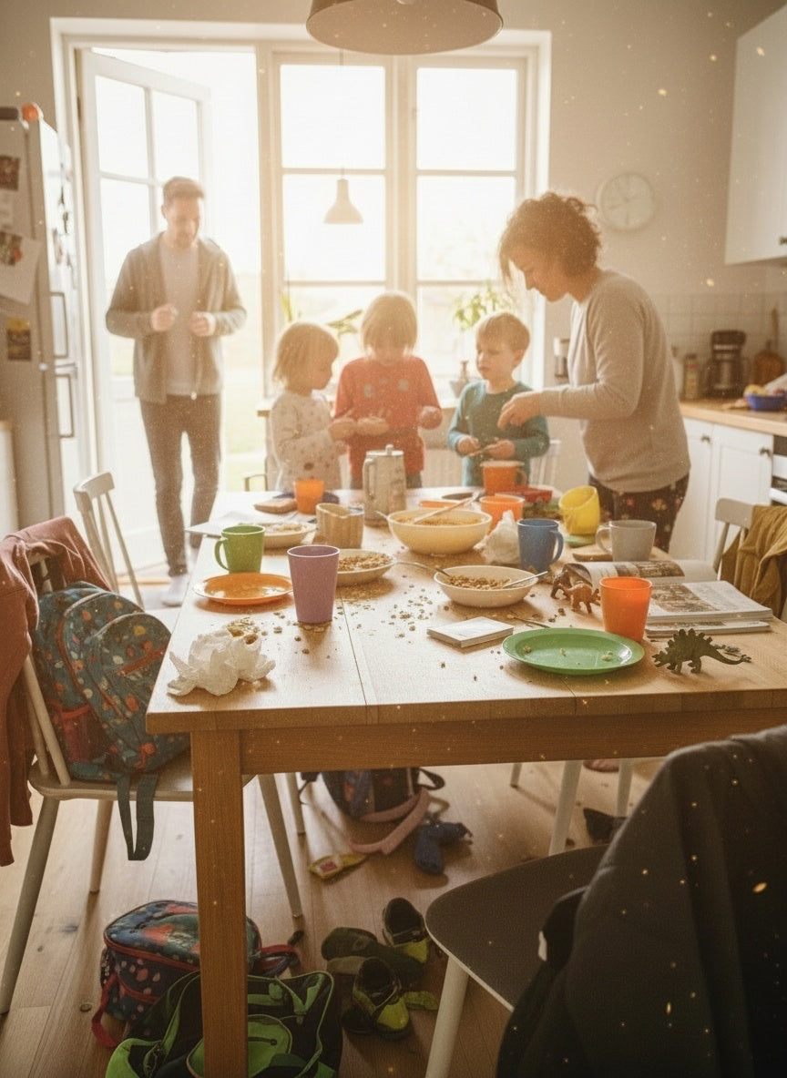 Familj med Vardagskort