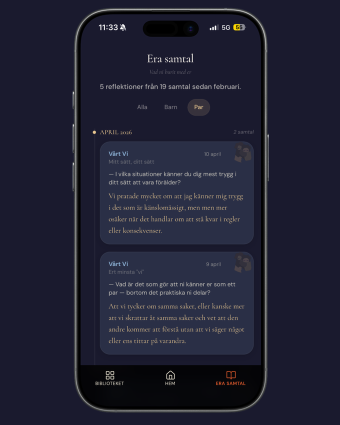 Era samtal — arkivet i Still Us
