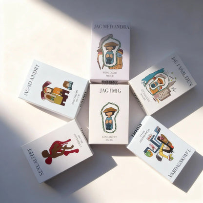 HELA FAMILJEN KÄNSLOKORT – psykologutvecklat samtalsmaterial för barn och familjer | Bonki