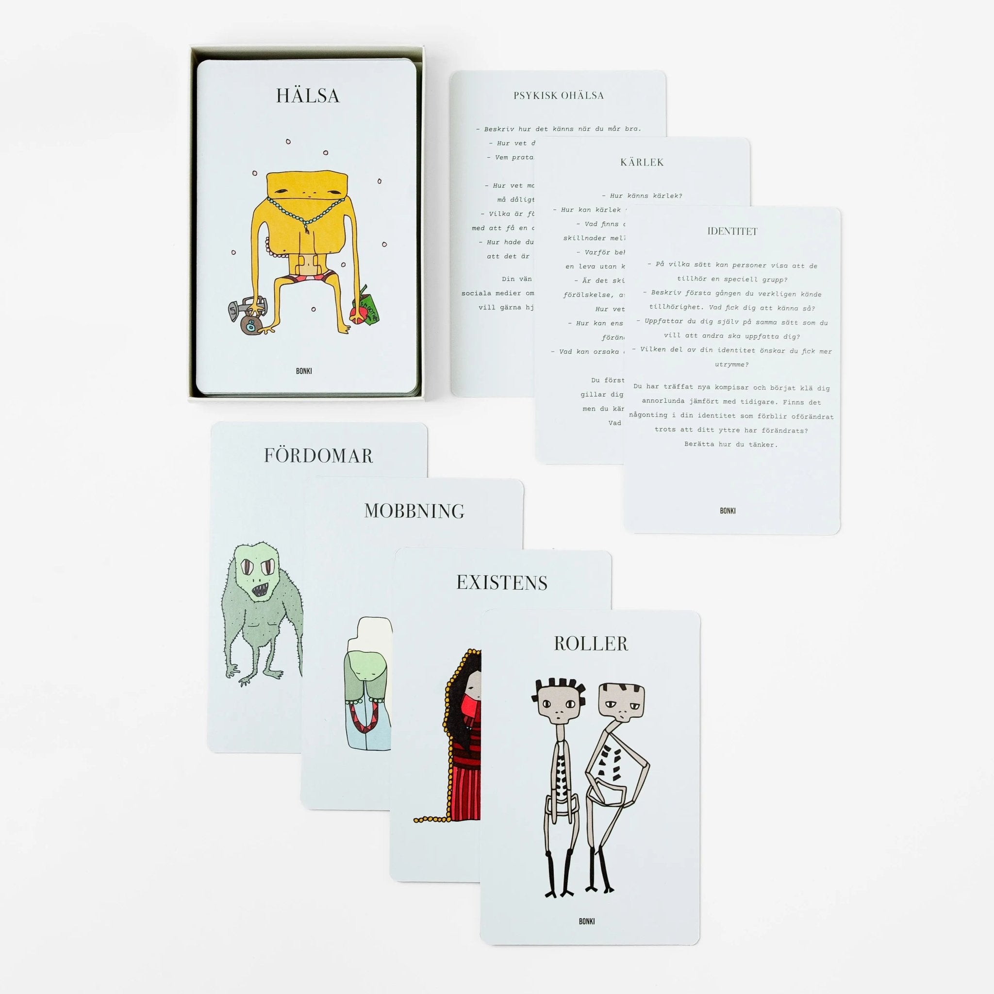 JAG I VÄRLDEN - Stärk identitet &amp; mod. – psykologutvecklat samtalsmaterial för barn och familjer | Bonki