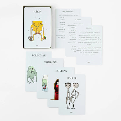 JAG I VÄRLDEN - Stärk identitet &amp; mod. – psykologutvecklat samtalsmaterial för barn och familjer | Bonki