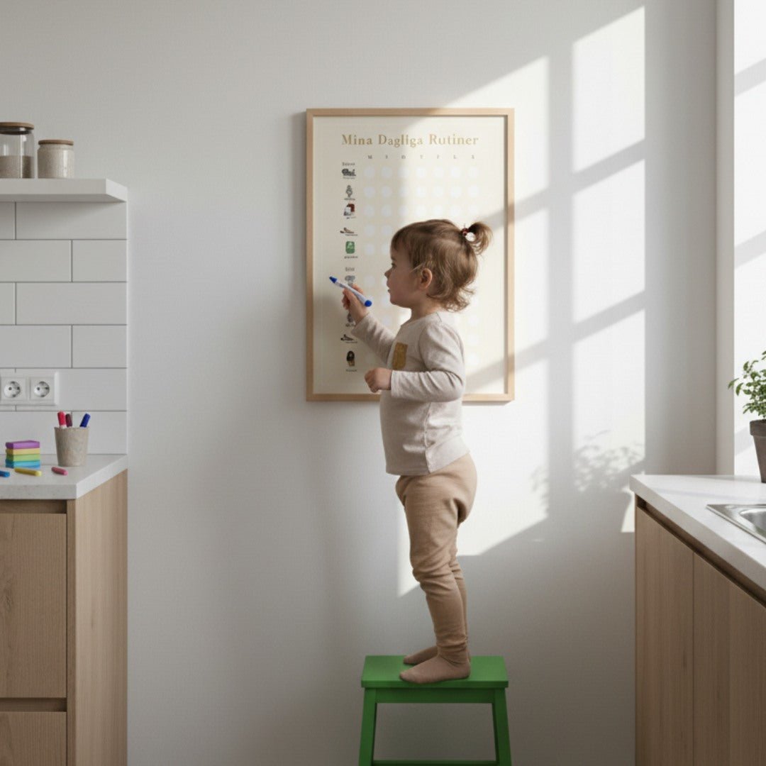 MIN DAG – När vardagen får struktur – psykologutvecklat samtalsmaterial för barn och familjer | Bonki