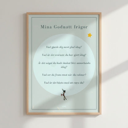 MIN KVÄLL I MIG - När dagen får landa – psykologutvecklat samtalsmaterial för barn och familjer | Bonki