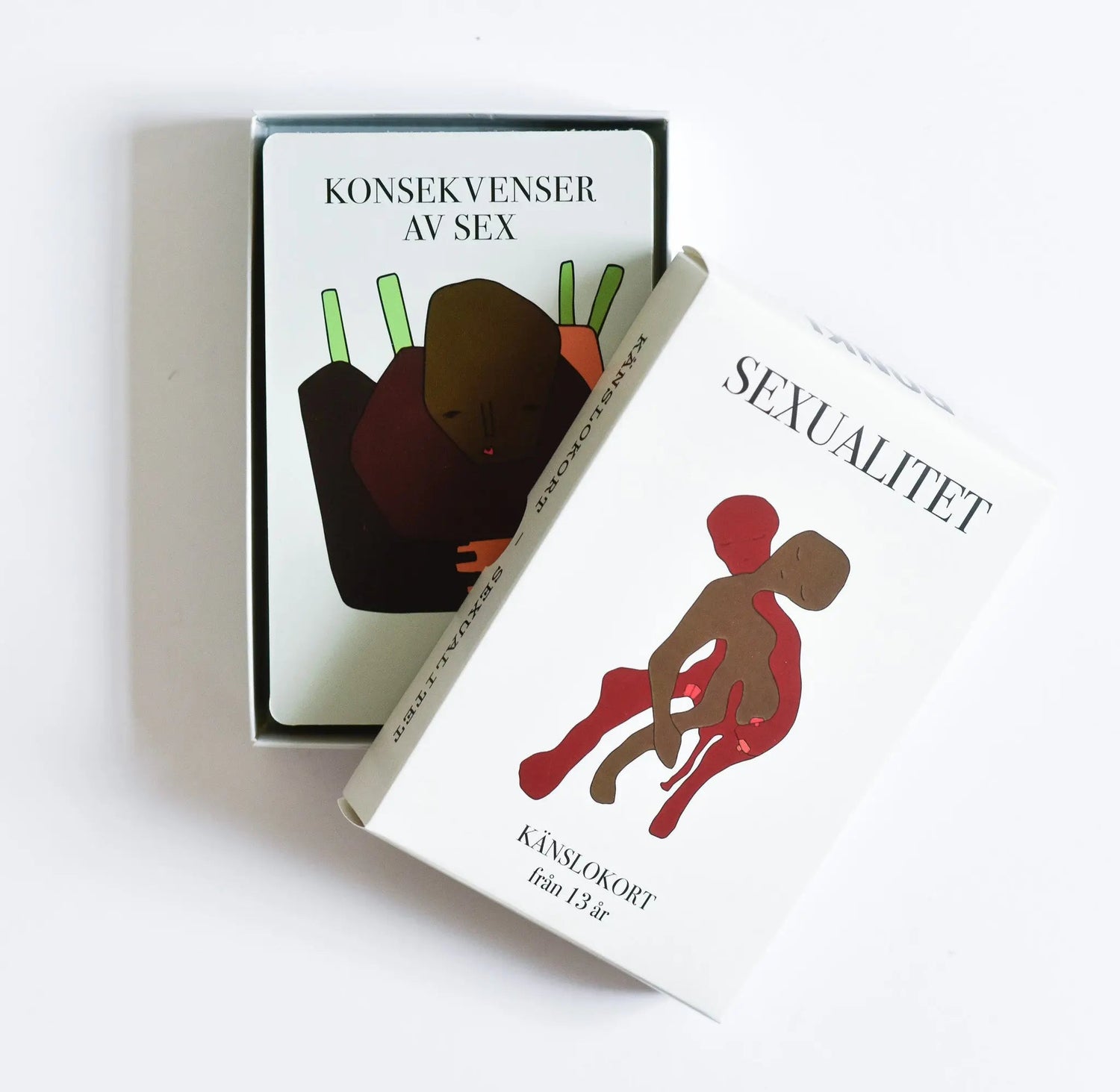 SEXUALITETSKORT - Närhet &amp; respekt – psykologutvecklat samtalsmaterial för barn och familjer | Bonki