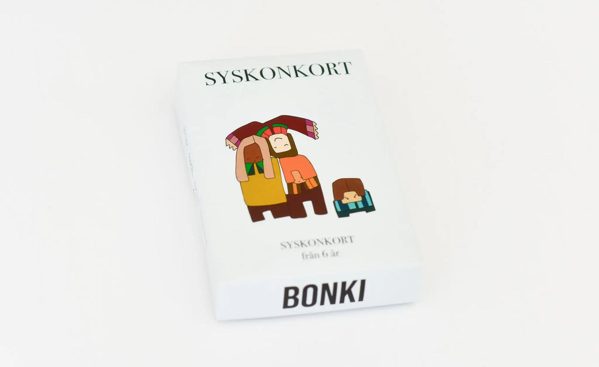 SYSKONKORT - Band för livet – psykologutvecklat samtalsmaterial för barn och familjer | Bonki