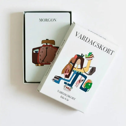 VARDAGSKORT - Färre bråk, mer ro. – psykologutvecklat samtalsmaterial för barn och familjer | Bonki